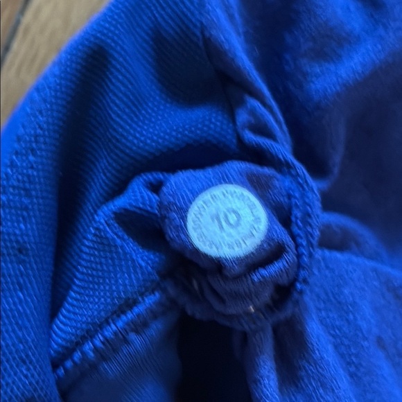 Lululemon sz 10 Free To Be Serene Psychic Blue sports bra great pre owned cond - Picture 7 of 8